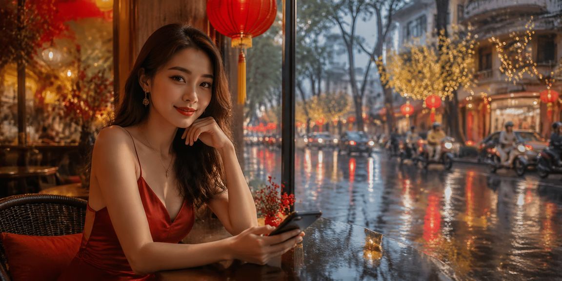 Cảnh thành phố Hồ Chí Minh về đêm gợi lên không khí giải trí và cá cược trực tuyến